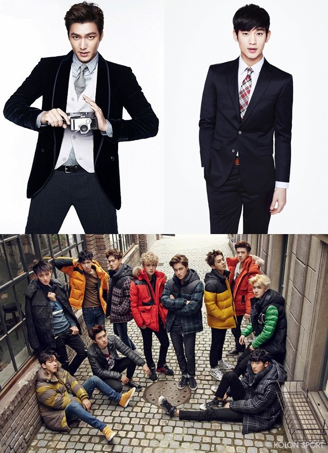 李敏鎬、金秀賢、EXO
