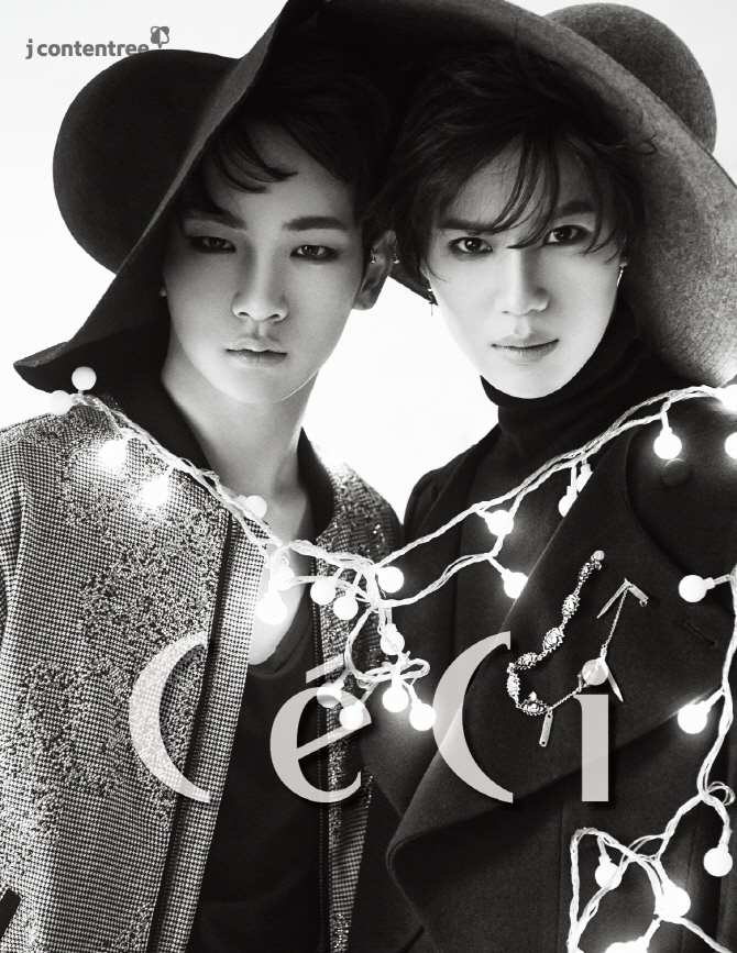 SHINee @ CeCi (2014.12) (Key、泰民)