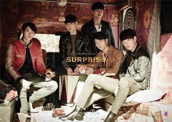 5urprise 首張專輯封面