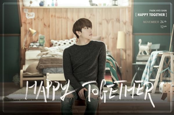 朴孝信 "Happy Together" 概念照
