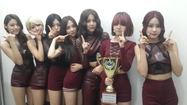 AOA "Show Champion" 一位認證照
