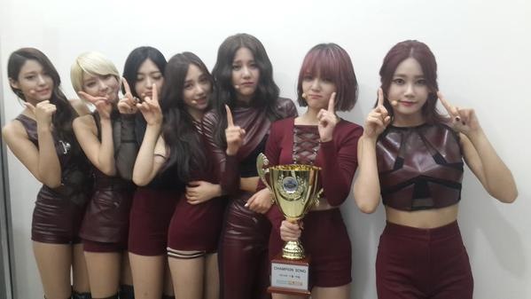 AOA "Show Champion" 一位認證照