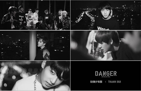 BTS 防彈少年團、THANH "Danger (Mo-Blue-Mix)" MV