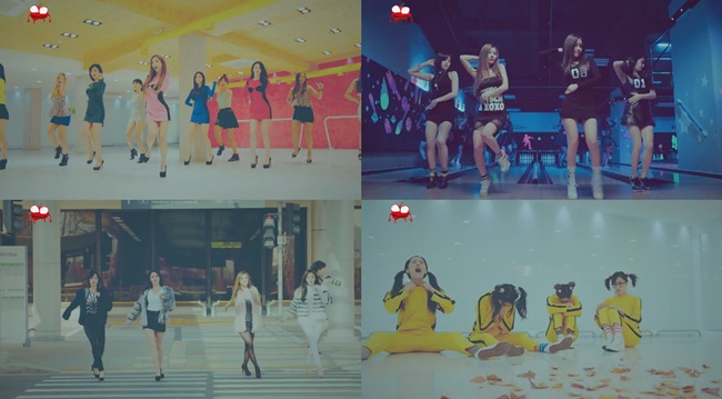T-ara《小蘋果》MV 截圖