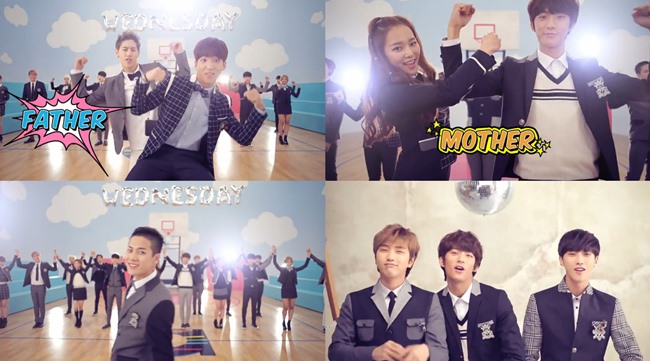 GOT7、B1A4、CLC 《Family》MV 截圖