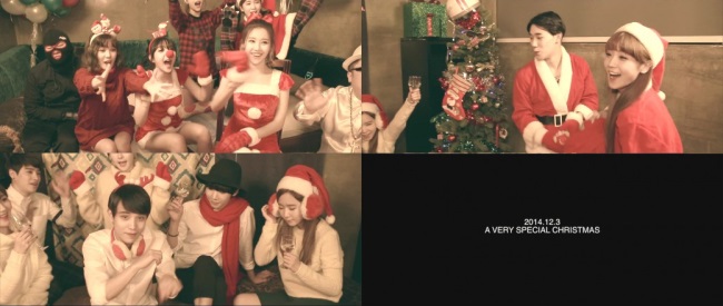 Chrome Ent. "Love Christmas" MV 預告