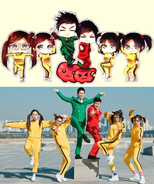 T-ara "小蘋果" 概念照