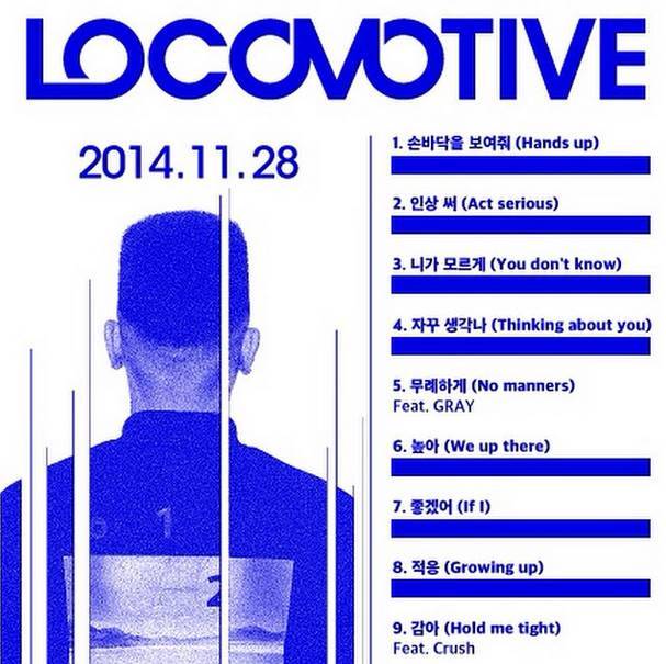 LOCO《LOCOMOTIVE》曲目