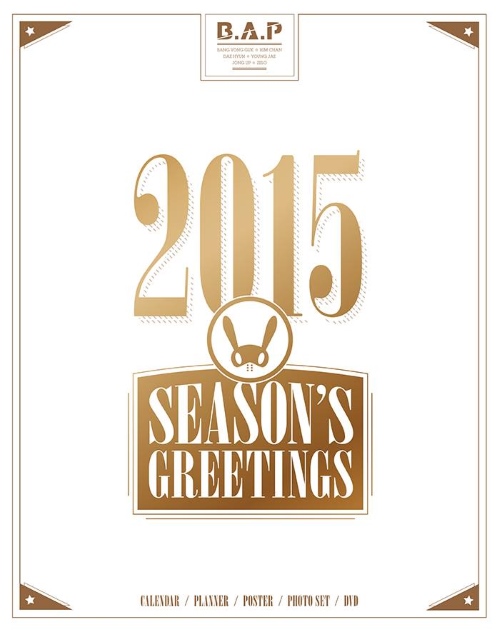 B.A.P 2015 年曆 B.A.P 2015 年曆