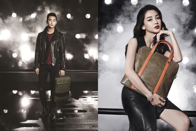 金秀賢、Angela Baby x Samsonite RED 2014聖誕代言照