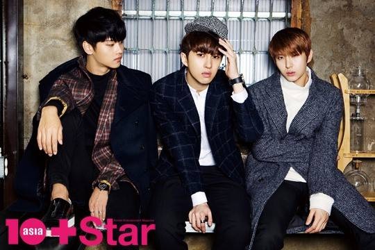 VIXX N、Ken、LEO 登《10+Star》201412 封面