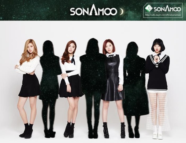 SONAMOO 成員預告照 (僅四人露面)