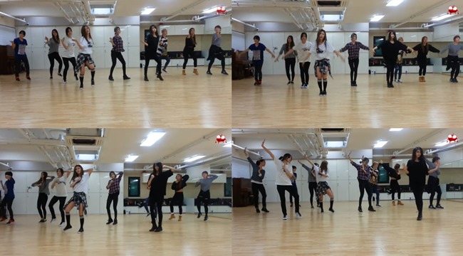 T-ara《小蘋果》練習室 MV