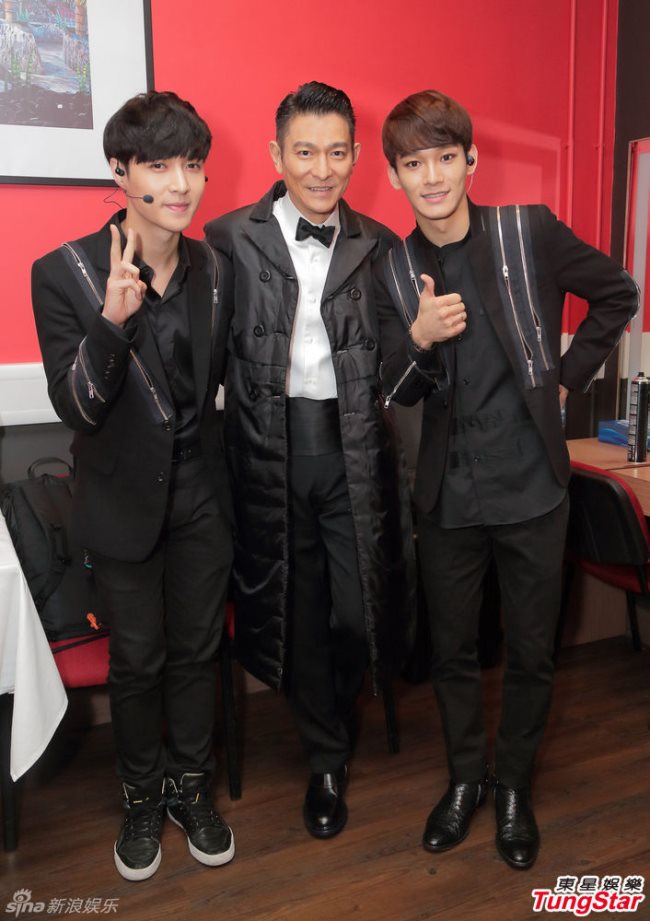劉德華、LAY、CHEN