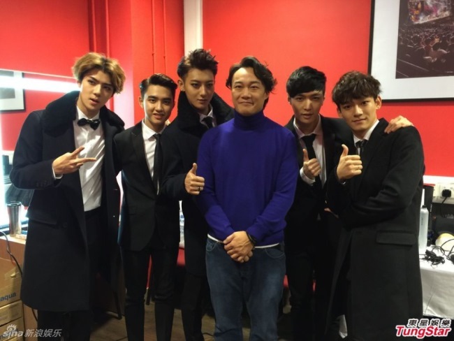 世勳、D.O.、TAO、陳奕迅、LAY、CHEN