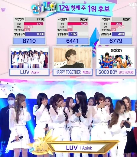 141207 人氣歌謠一位 141207 人氣歌謠一位