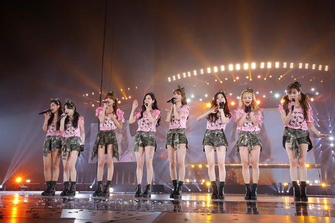 少女時代登上東京巨蛋 少女時代登上東京巨蛋