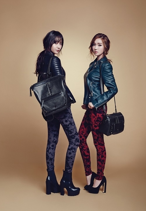 Jessica、Krystal 的 lapalette 畫報