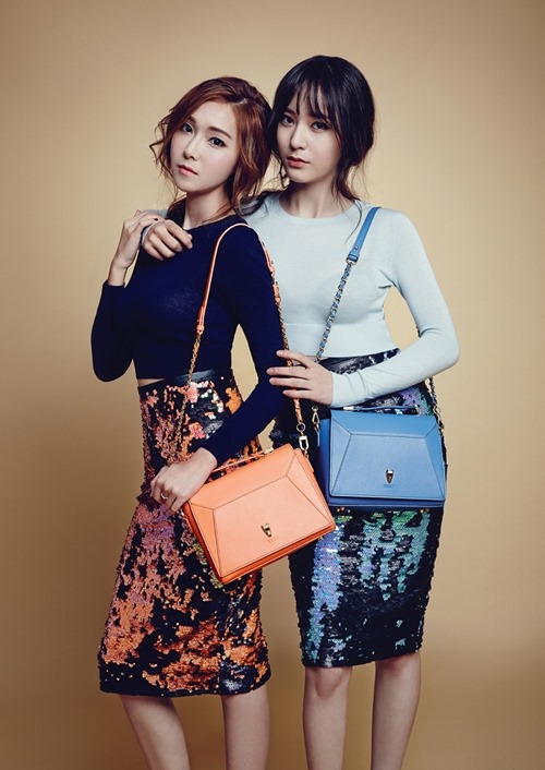 Jessica、Krystal 的 lapalette 畫報