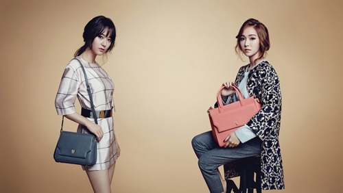 Jessica、Krystal 的 lapalette 畫報