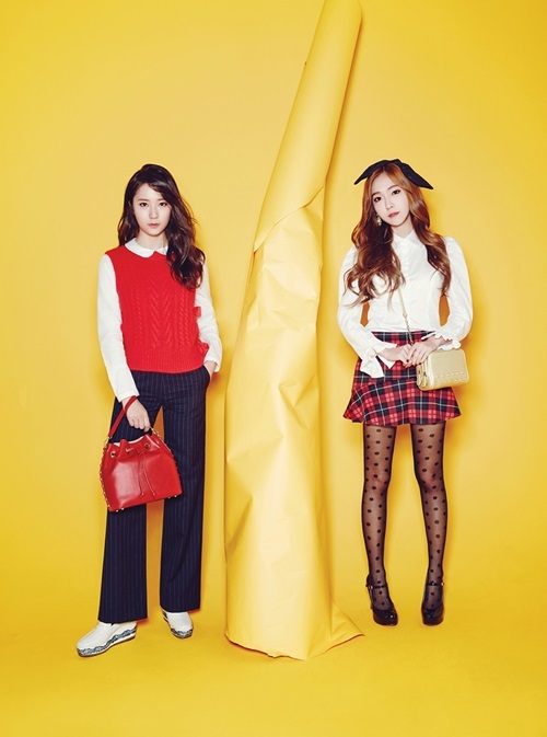 Jessica、Krystal 的 lapalette 畫報