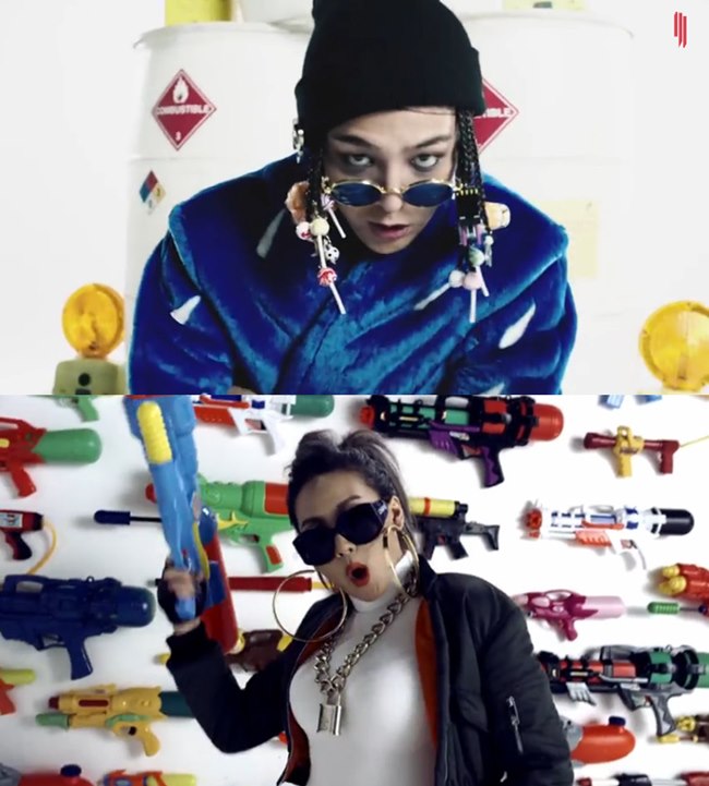 G-Dragon、CL "Dirty Vibe" MV 截圖