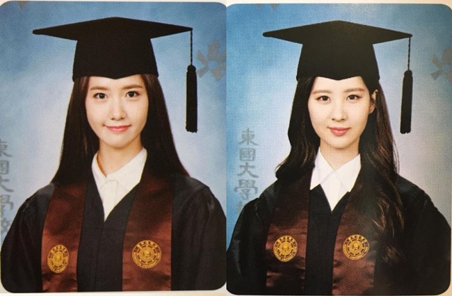 潤娥、徐玄 畢業紀念冊照片