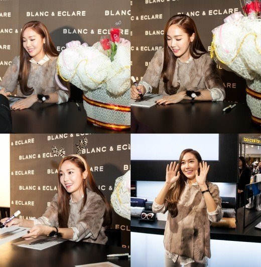 Jessica 在 BLANC & ECLARE 簽名會 Jessica 在 BLANC & ECLARE 簽名會