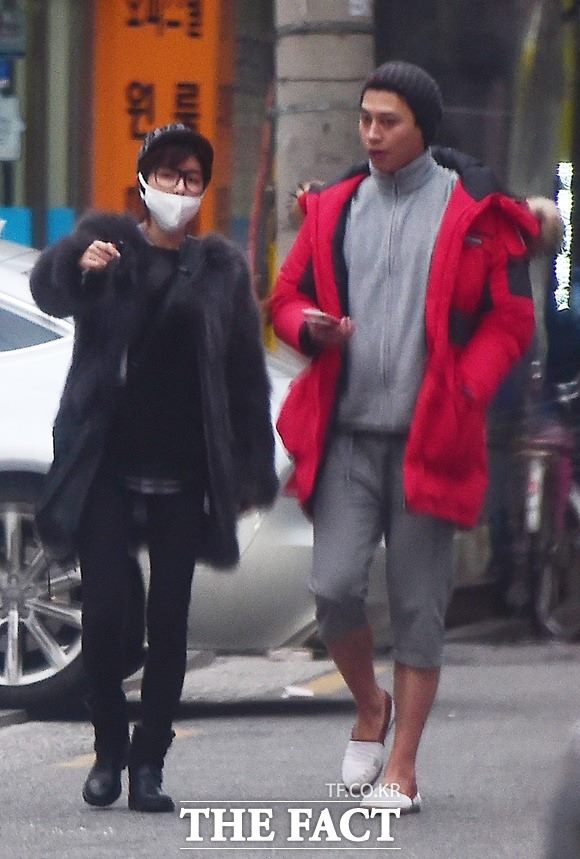 朴寒星、鄭恩宇 約會照