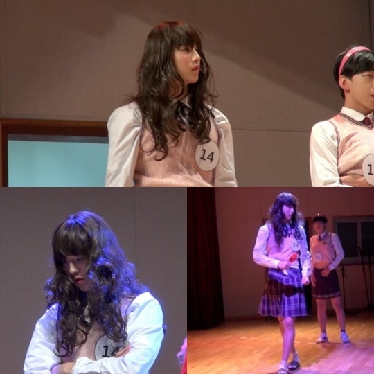 南柱赫《我去上學啦》穿著女妝