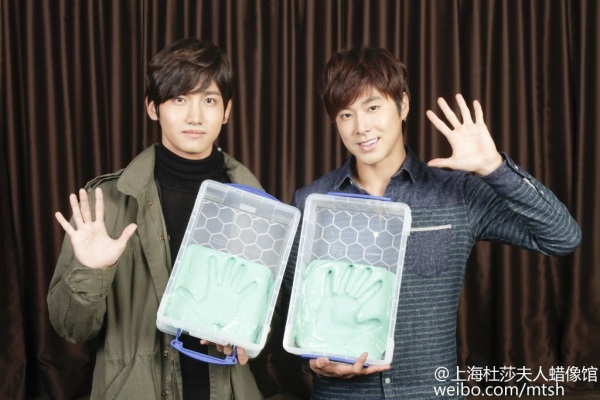 東方神起 準備蠟像 東方神起 準備蠟像