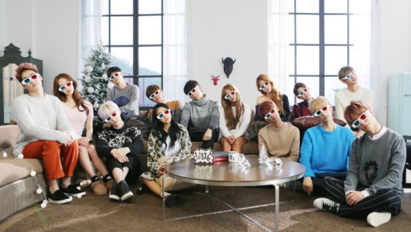 Starship Entertainment 聖誕曲概念照 Starship Entertainment 聖誕曲概念照