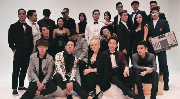 BrandNew Music 藝人大合照