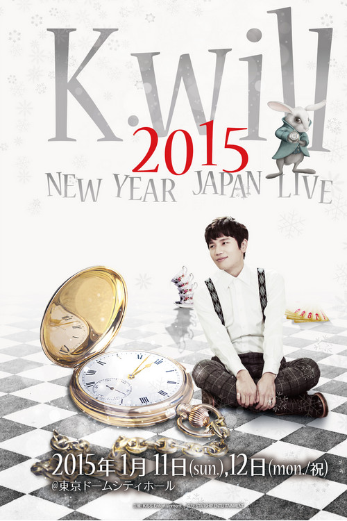 K.Will《2015 NEW YEAR JAPAN LIVE》海報