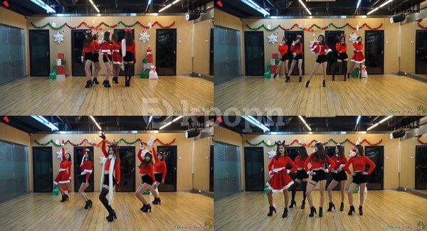 EXID《Up & Down》練習版 (聖誕節)