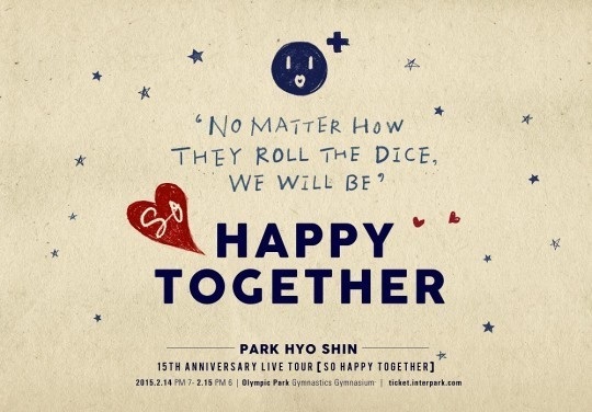 朴孝信舉辦安可場演唱會《SO HAPPY TOGETHER》
