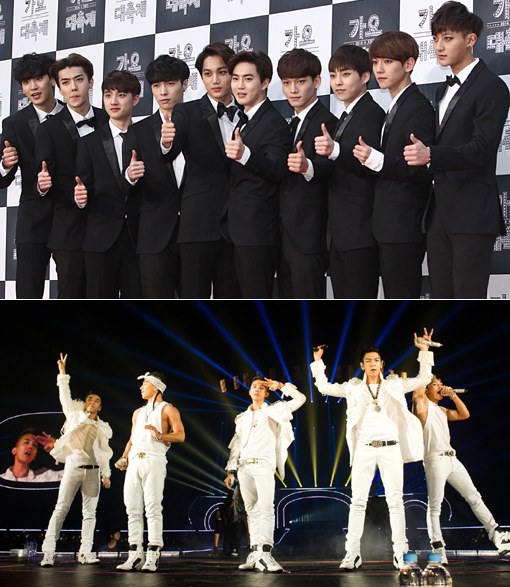 BIGBANG、EXO