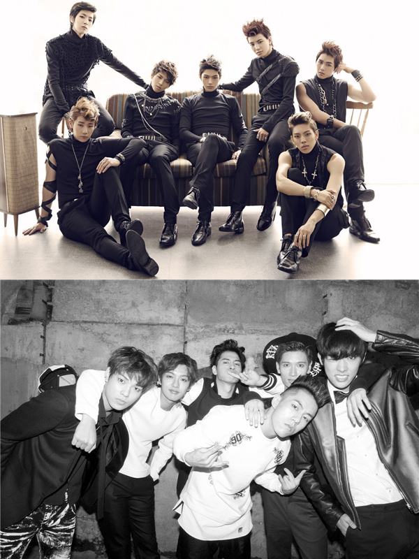 INFINITE、CROSS GENE 