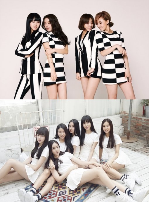 MAMAMOO、G-Friend 