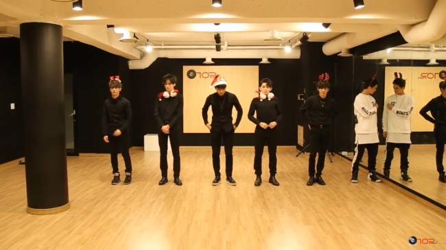 TEEN TOP《Snow Kiss》舞蹈練習