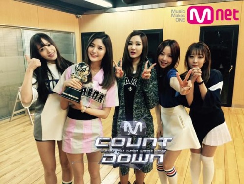 EXID《M!Countdown》一位 EXID《M!Countdown》一位