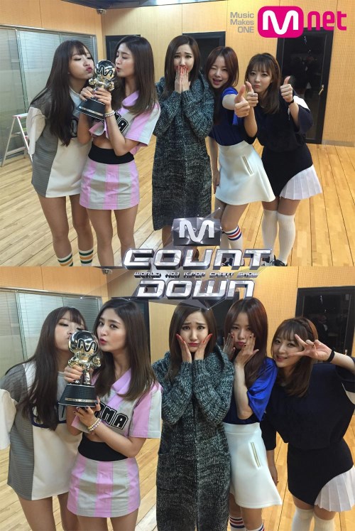 EXID《M!Countdown》一位 EXID《M!Countdown》一位
