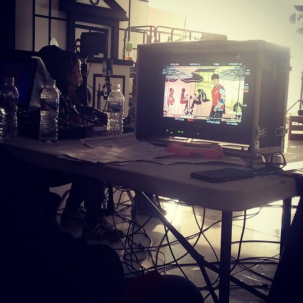 INFINITE H MV 拍攝現場