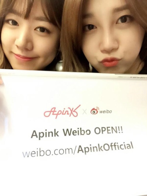 A Pink 開啟微博 (南珠、恩地)