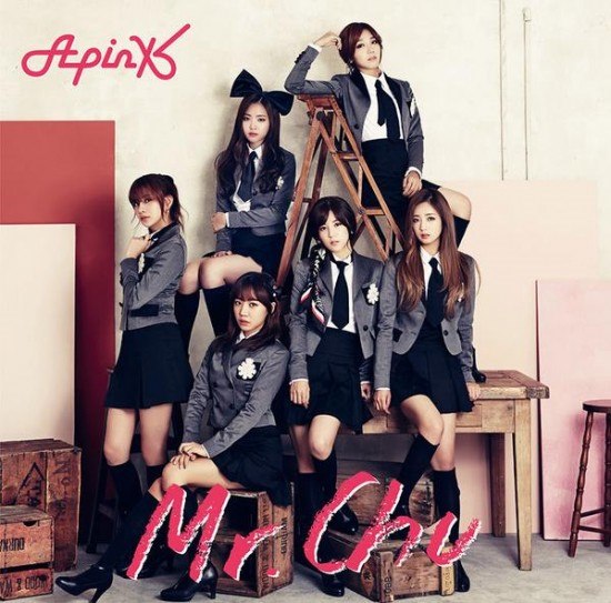 A Pink 日單《Mr. Chu》初回限定盤 A 封面