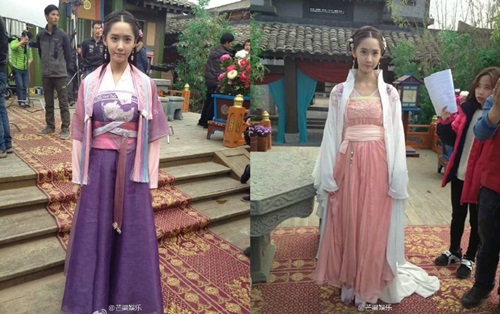 潤娥《武神趙子龍》花絮照 潤娥《武神趙子龍》花絮照