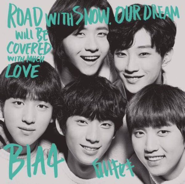 B1A4 日單《白色奇蹟》通常盤封面