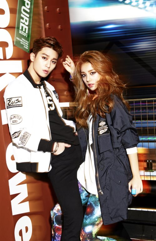 朴書俊、Solbin EVISU 代言畫報