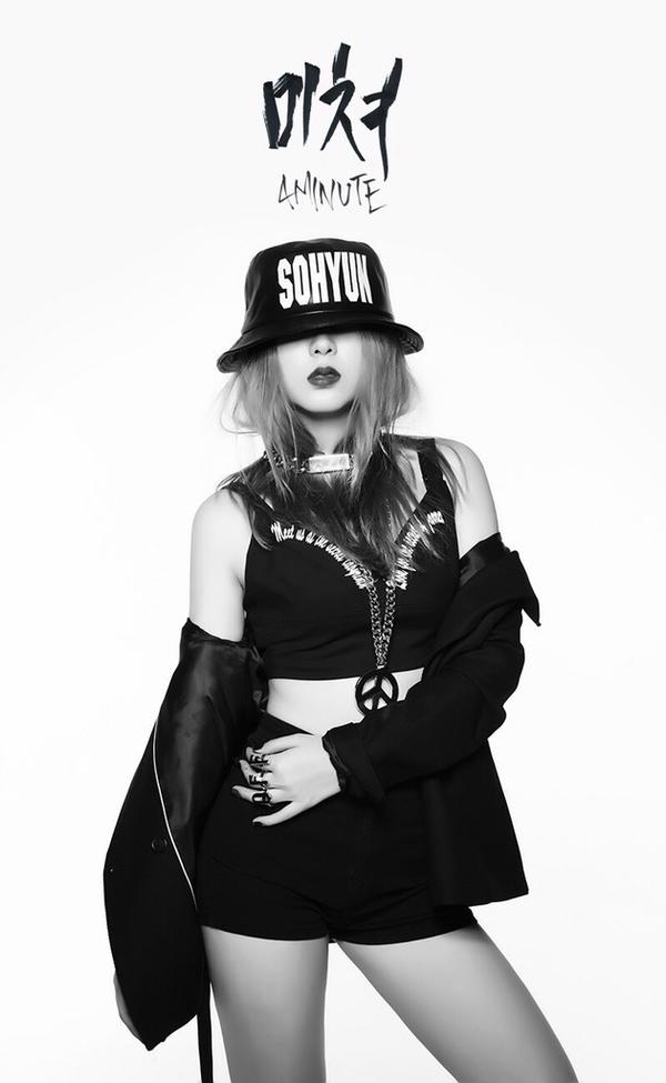 4Minute《Crazy》概念照：昭賢