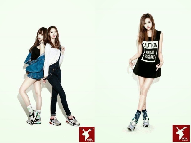 EXID x Akiii Classic 代言照
